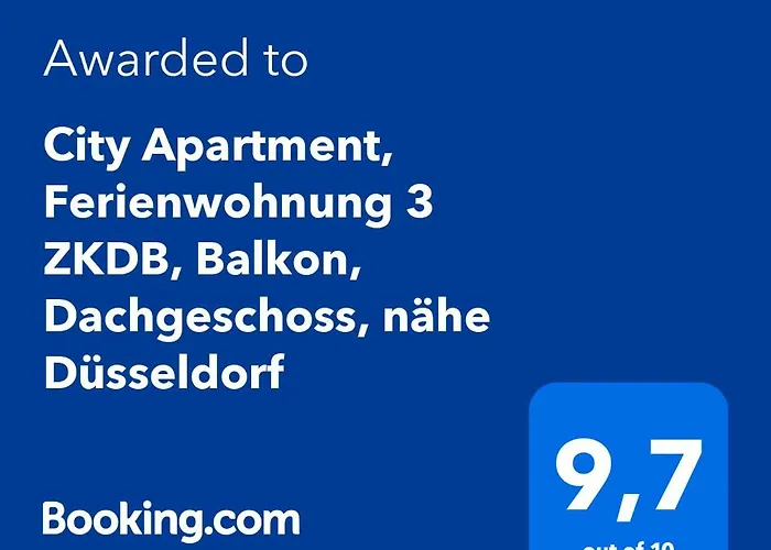 Apartment, 3 Zkdb, Balkon, Dachgeschoss, Naehe Duesseldorf Apartamento Krefeld